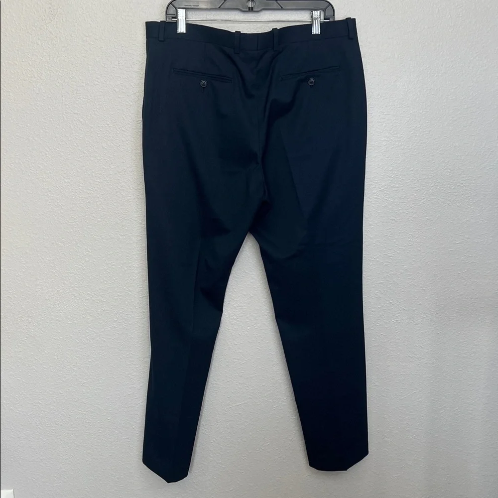 Perry Ellis Textured Dress Pant Blue Size 36